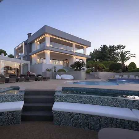 Luxury Private Villa For 12 Guests- Heated Pool, Hot Tube, Sunset View * העיירה רתימנו