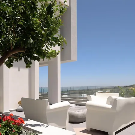 Luxury Private Villa For 12 Guests- Heated Pool, Hot Tube, Sunset View 罗希姆诺