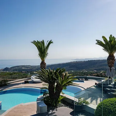 Exclusive Kalliston-heated Pool Sunset View Full Privacy Villa *